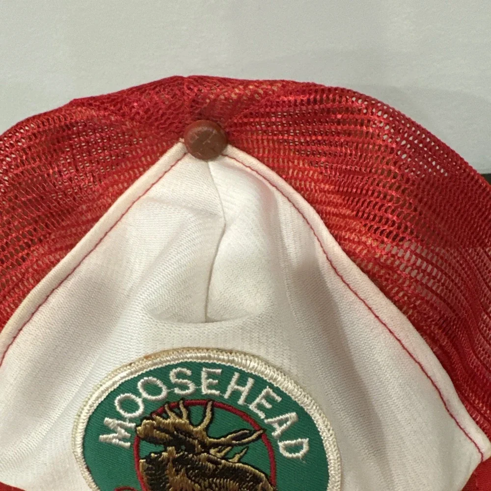 Vintage Moosehead Beer Snapback‎ Trucker Hat preowned